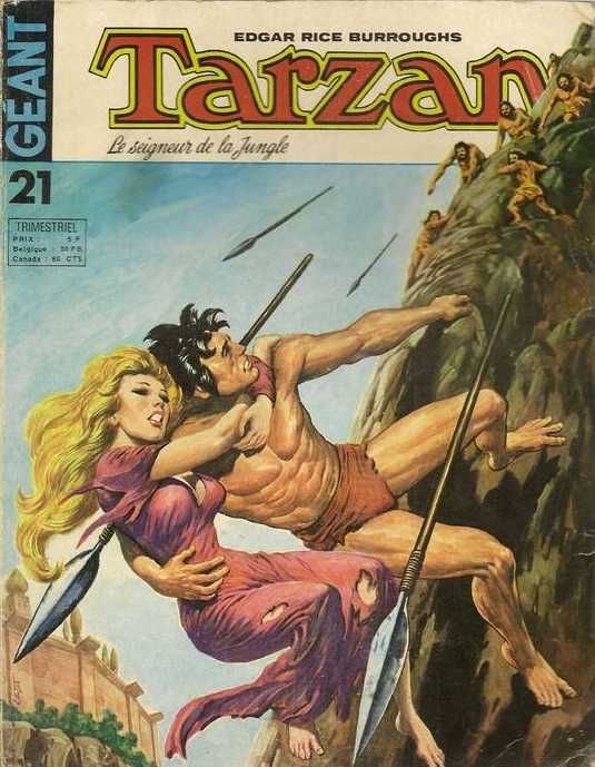 Scan de la Couverture Tarzan Gant n 21